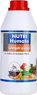 EMIRATES BIOFERT EBFF - NUTRI HUMATE Liquid Organic Fertilizer, Humic Acid Enriched with Nutrients, 1L