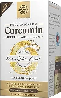 Solgar - Full Spectrum Curcumin Liquid Extract, 60 Softgels