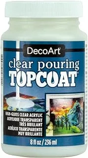 POURING TOPCOAT 8OZ CLEAR