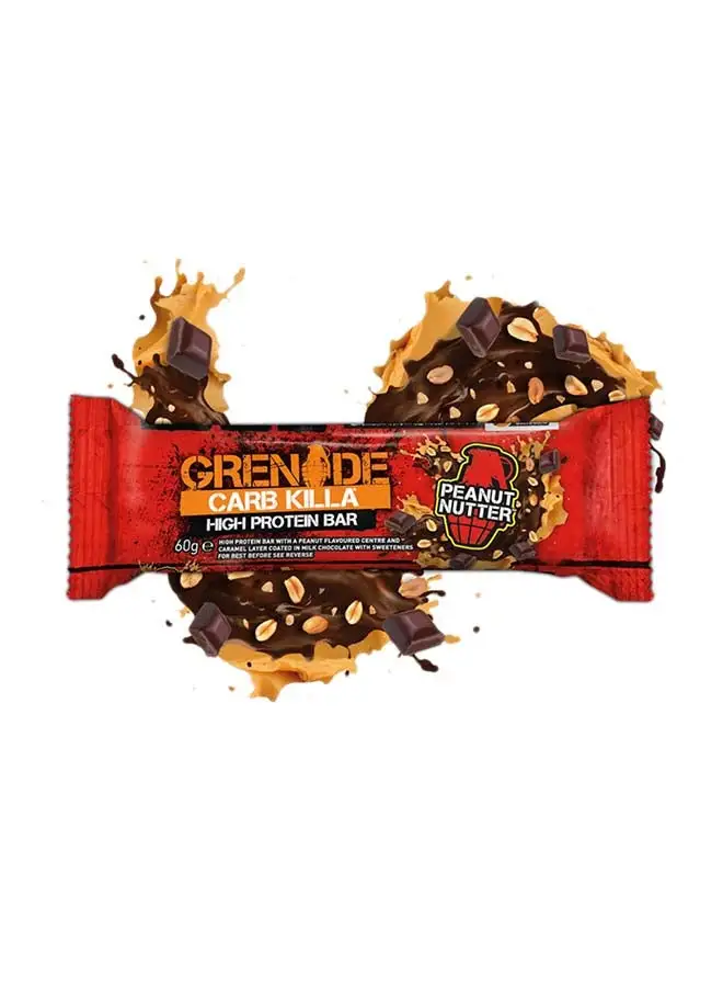 Grenade Carb Killa High Protein Bar Peanut Nutter 60grams