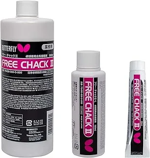 Butterfly Free Chack II Table Tennis Racket Glue - Designed Specifically for use with Spring Sponge Rubber Like Tenergy and Dignics, 100ml