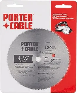 PORTER-CABLE 4-1/2-Inch Circular Saw Blade, Plywood Cutting, 120-Tooth (12057)