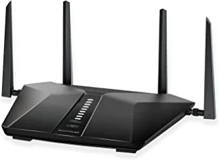 NETGEAR Nighthawk Wifi 6 Router (RAX50) | AX5400 Wireless Speed (up to 5.4 Gbps) PS5 Gaming Compatible- Black