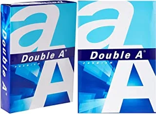 Double A - Printer Copy Paper, Size A4, GSM 80, 500 Pages Ream & - Premium Printer Copy Paper, Size A5(148x210mm), GSM 80, 500 Pages Ream