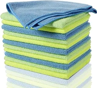 Zwipes 735 Microfiber Towel Cleaning Cloths, 12 Pack