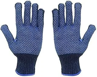 Apex Double side Dotted Cotton Hand Gloves 12 Pairs set