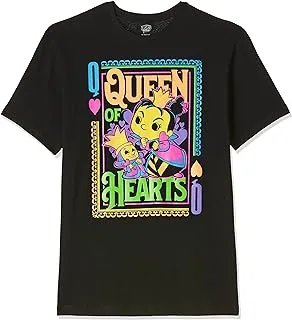 Funko Pop Tee! Blacklight-Queen Of Hearts (Large) - 57685