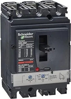 Schneider Breaker Compact NSX <630_ circuit Breaker Compact NSX250F - TMD - 250 A - 3 poles 3d_ [LV431630]