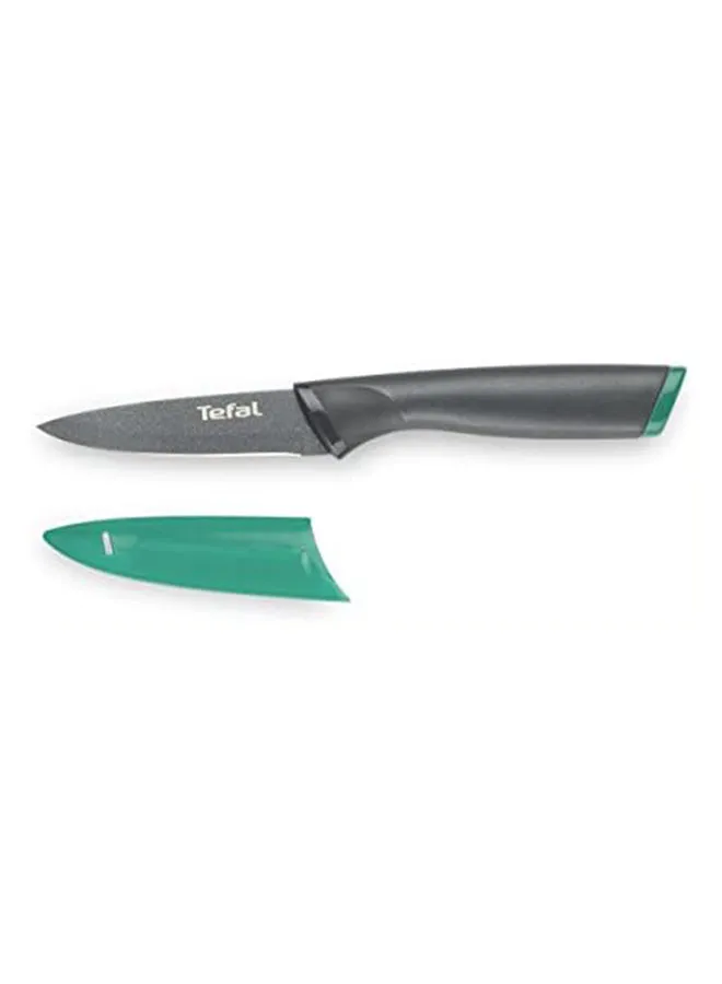 Tefal Stainless Steel Paring Knife With Plastic Cover Grey 9cm