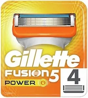 Gillette Fusion Power Men Razor Blade Refills, 4 Count