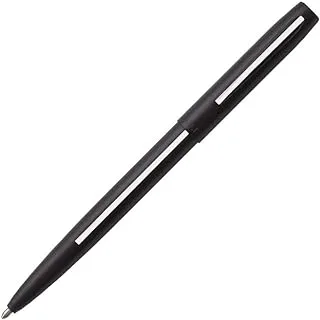 Fisher Space Pen - M4BMWL– Non-Reflective Matte Black with White Line - EMS - Cap-O-Matic Pen