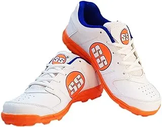 Ss Men's Cricket Shoes White/Orange