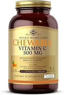 SOLGAR - CHEWABLE VITAMIN C 500MG 90S CHEWABLE TABS : 407