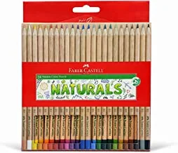 Faber-Castell Naturals Colour Pencils 24 Colour