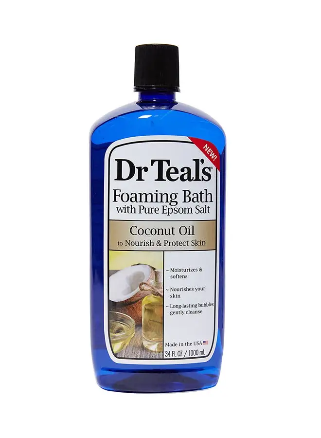 Dr Teal's Foaming Bath Coconut Oil 1000ml