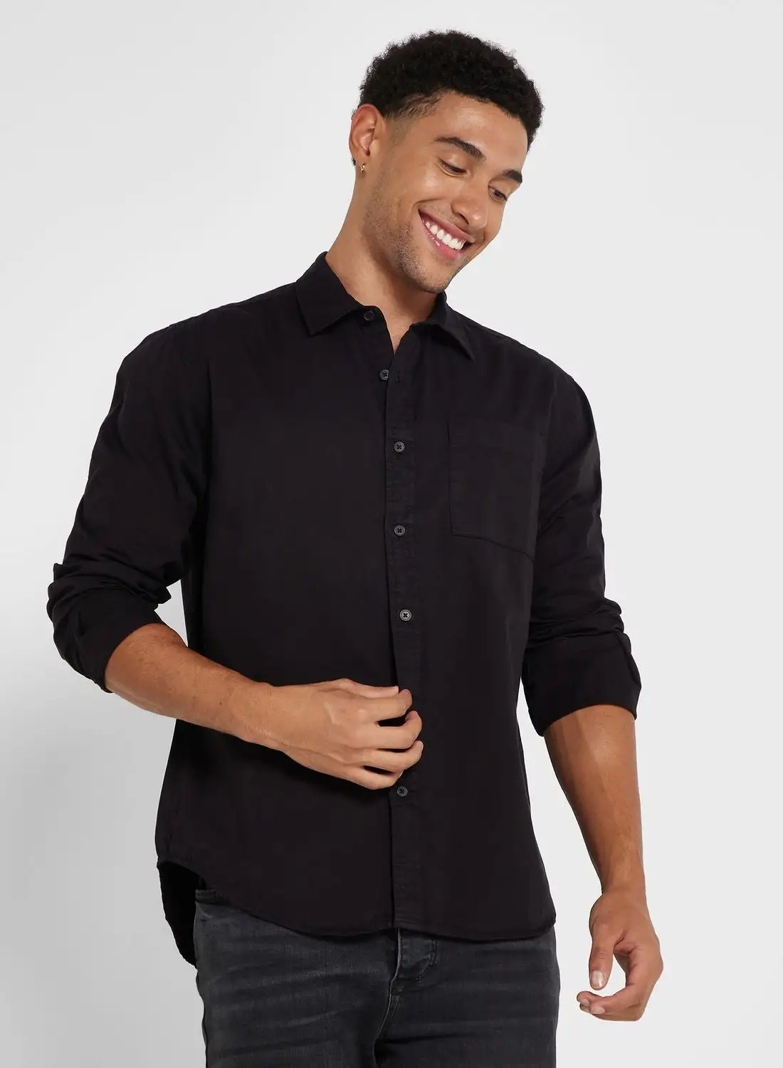 Seventy Five Twill Long Sleeve Shirt