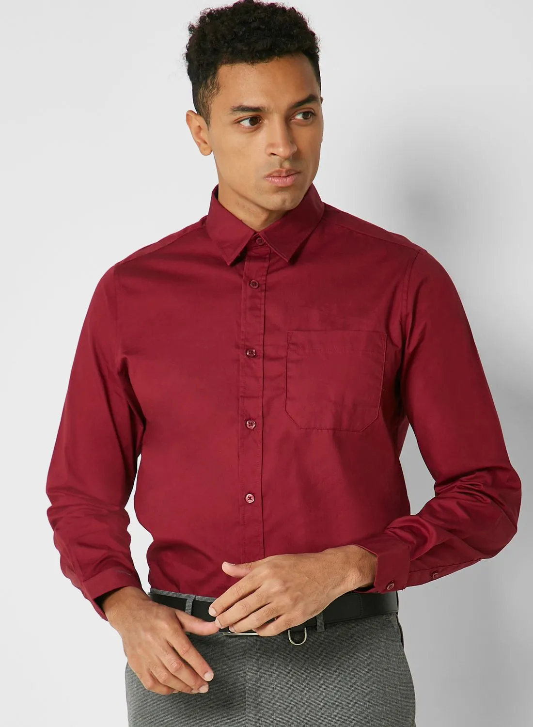 Robert Wood Poplin Shirt