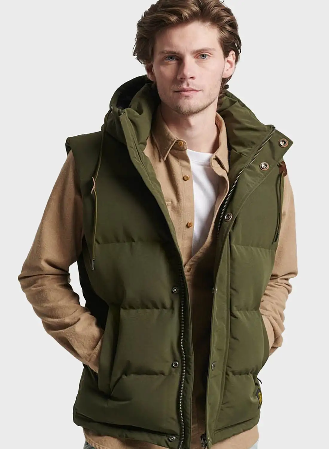 Superdry Essential Hooded Puffer Gilet