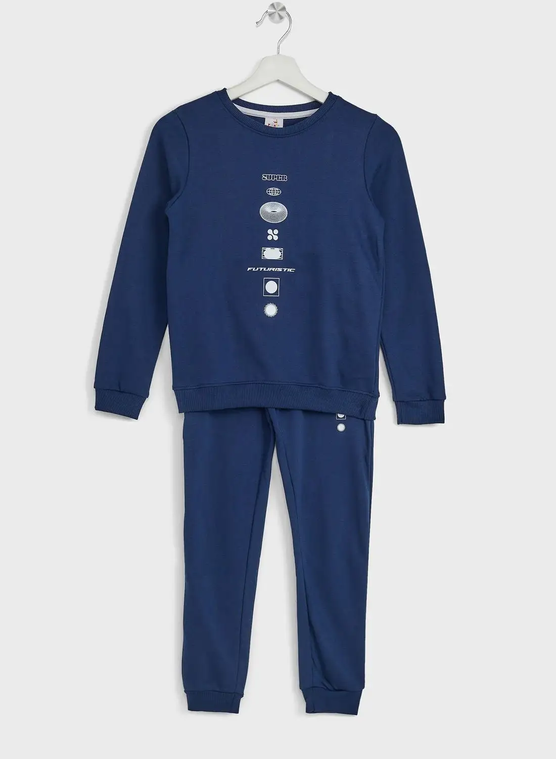 Pinata Boys Printed Sweatshirt And Jogger Set