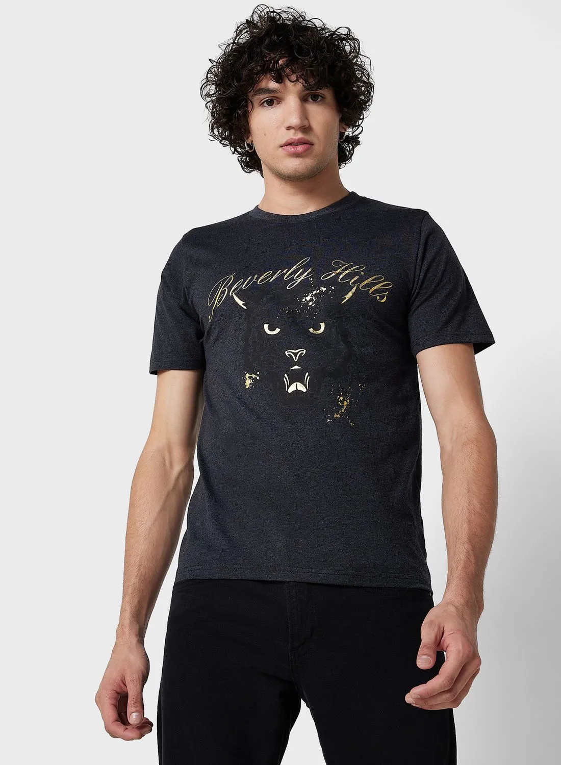 Seventy Five Foil Print T-Shirt