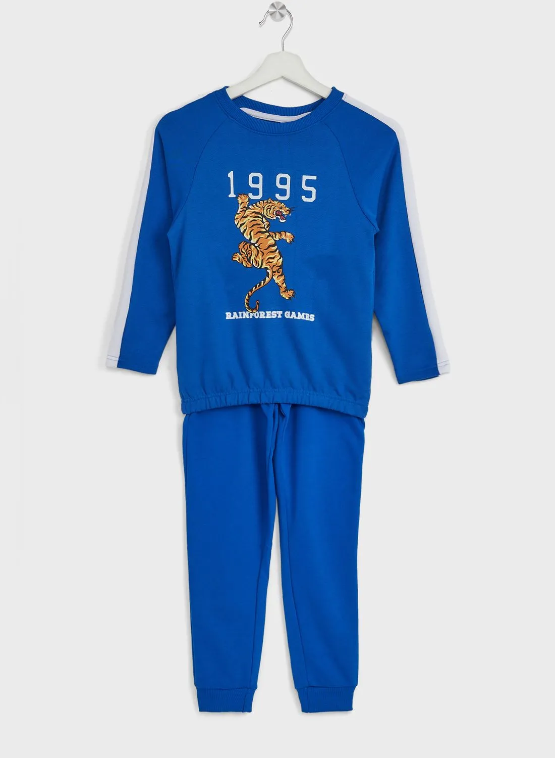 Pinata Boys Printed Tape Sweatshirt And Jogger Set