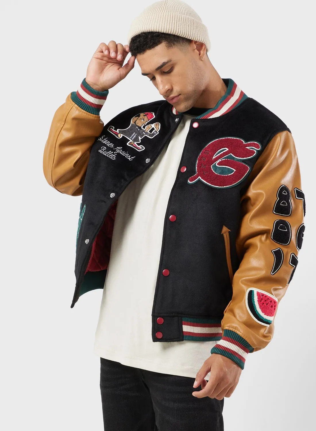 Grimey Nablus Baseball Jacket