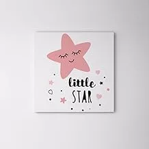 bpa So Little Stare Canvas Wall Art Painting Wallart Canvas - 30X30 Cm