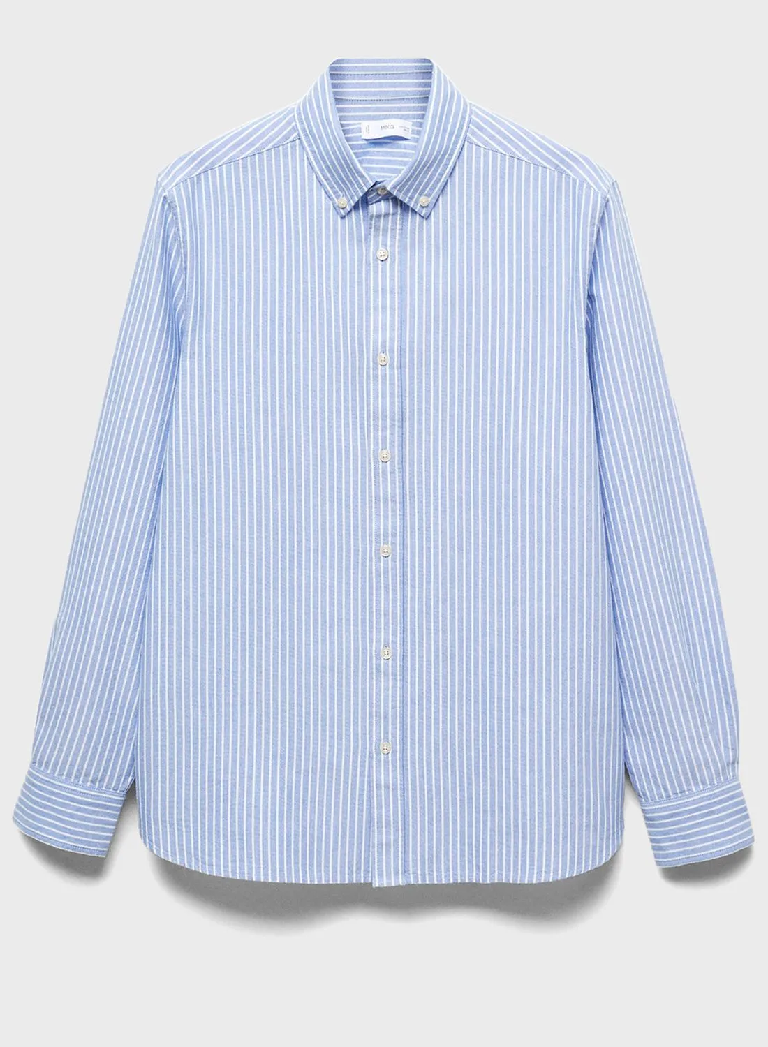 MANGO Youth Stripe Regular Fit Shirt