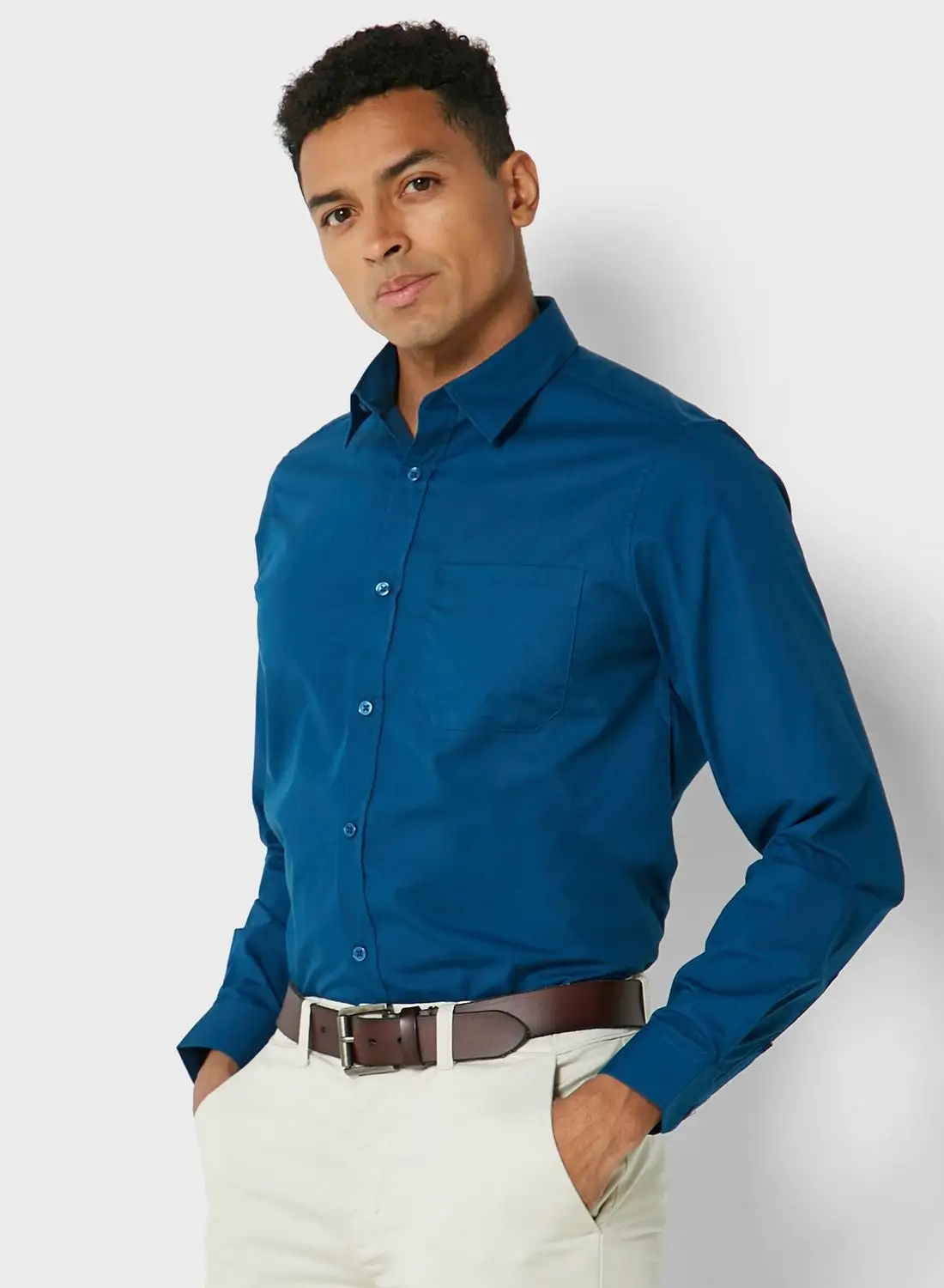 Robert Wood Poplin Shirt