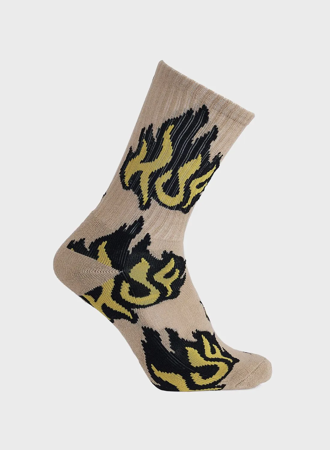 HUF Flamin Crew Socks