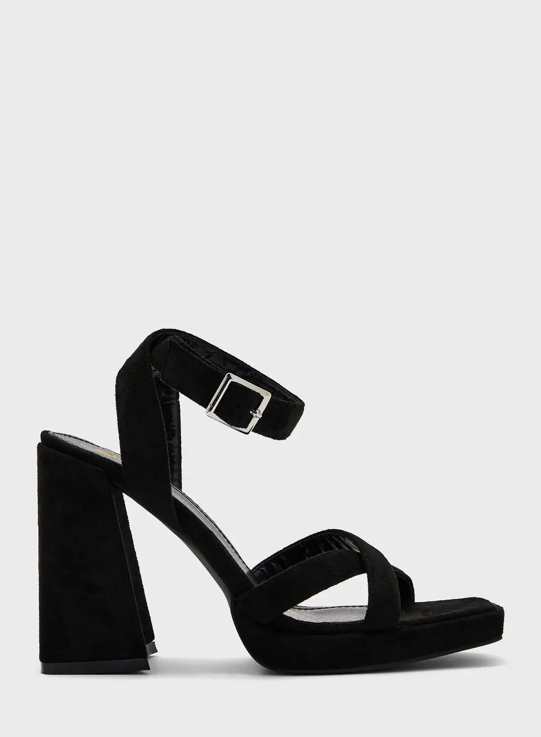 Ginger Crossed Strap Platform Sandals