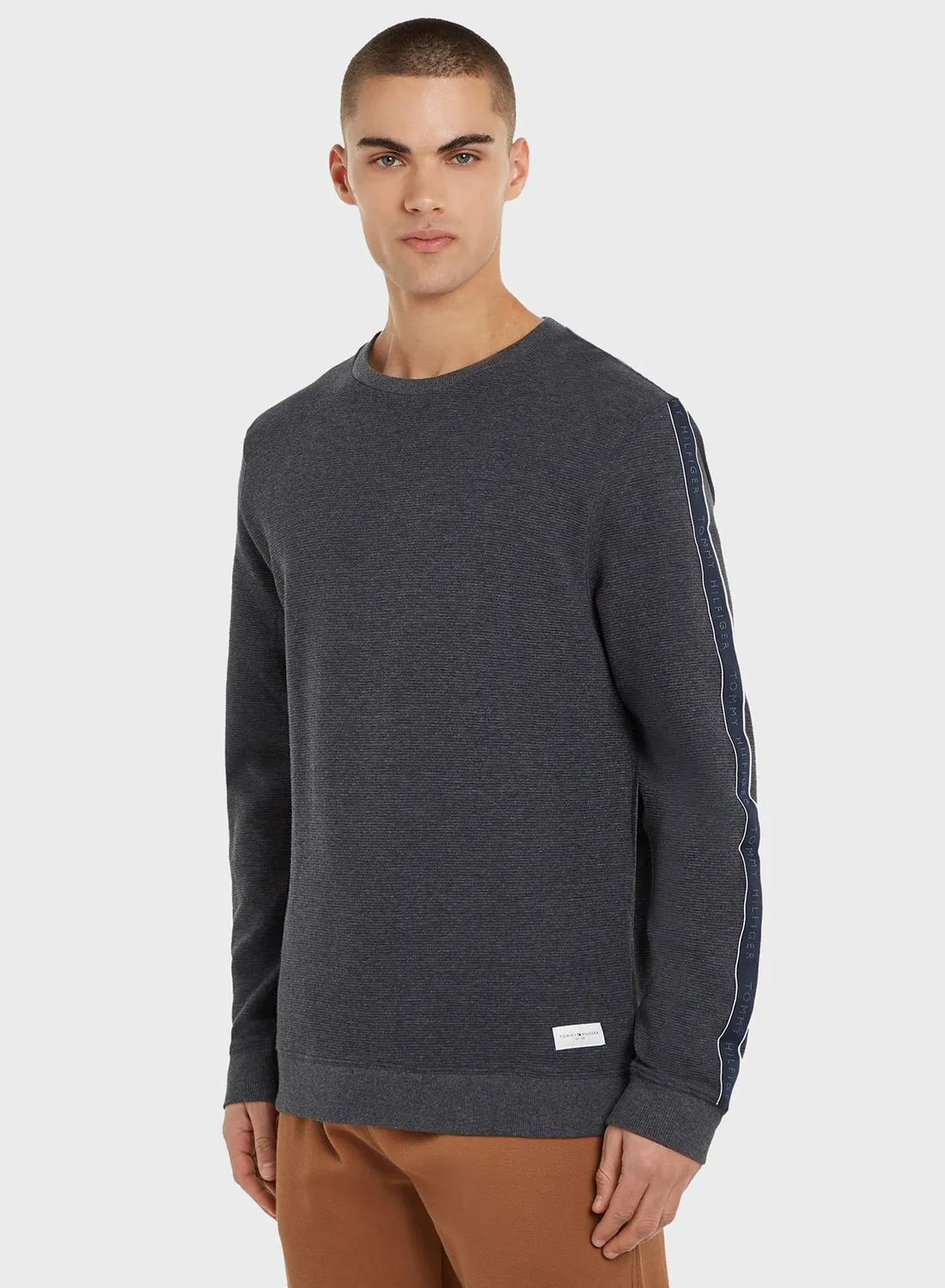 TOMMY HILFIGER Logo Crew Neck Sweatshirt