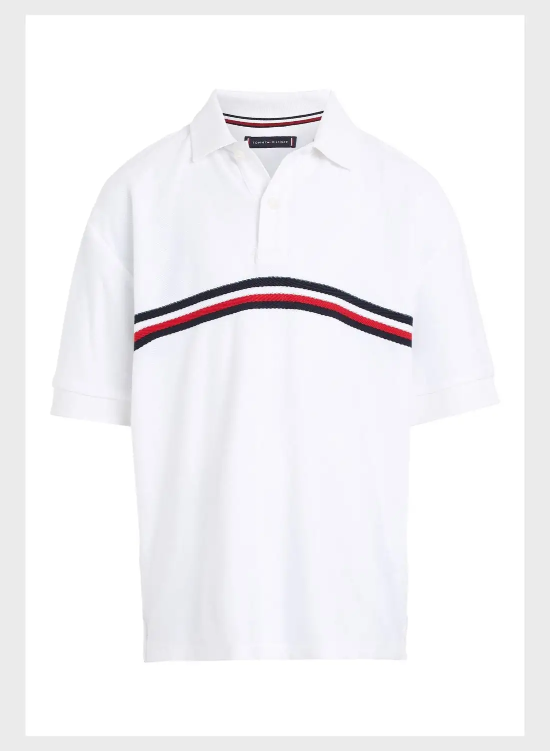 TOMMY HILFIGER Kids Striped Polo