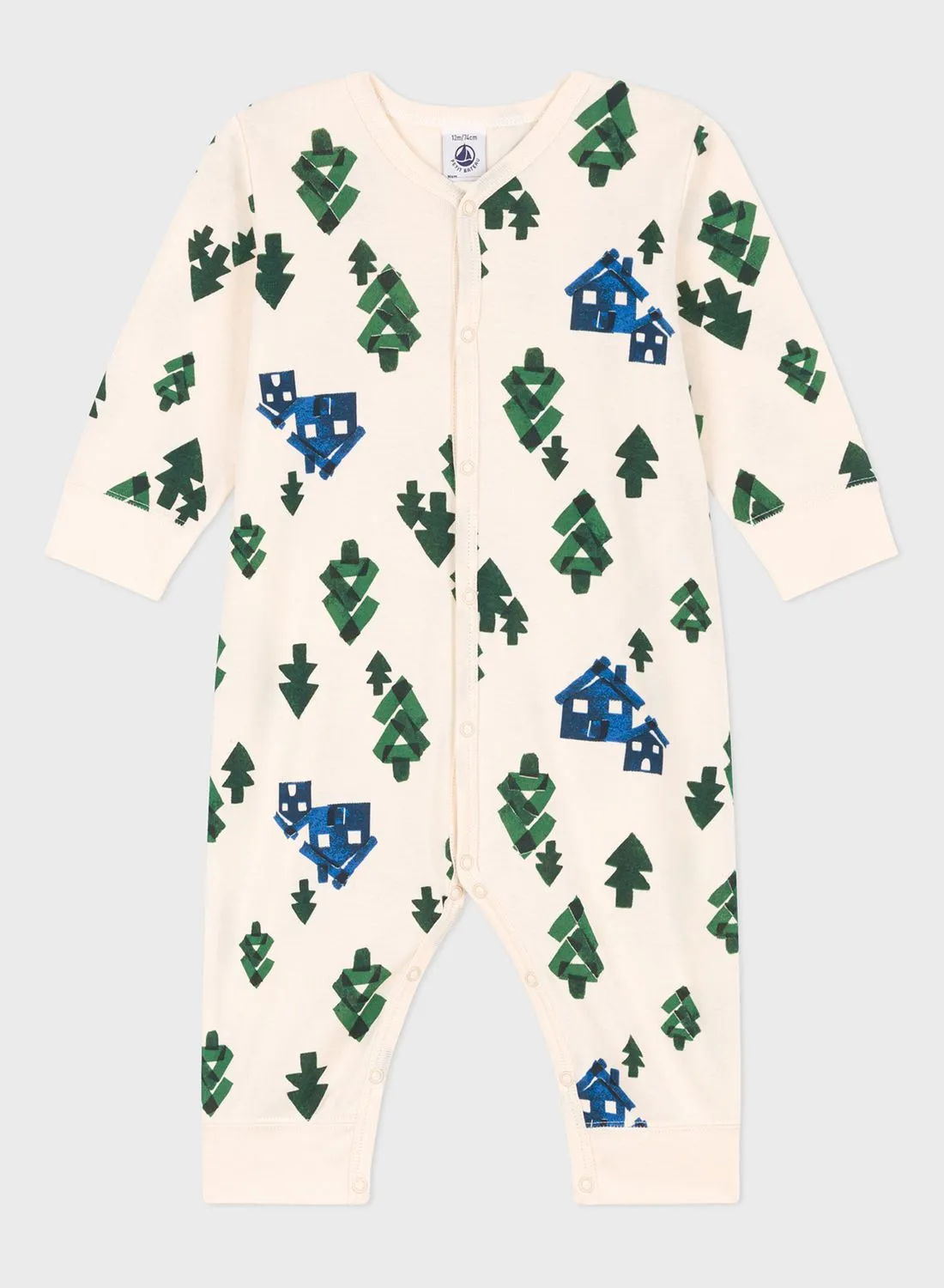 Petit Bateau Infant Printed Onesies