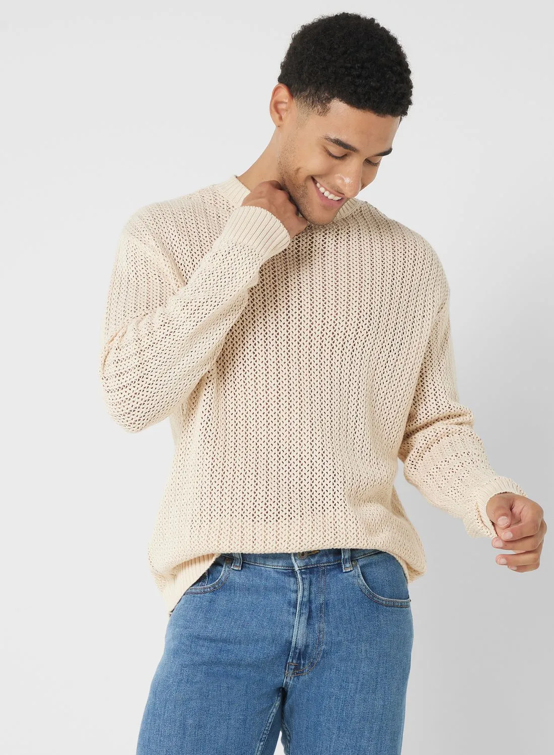 Robert Wood Crew Neck Sweater