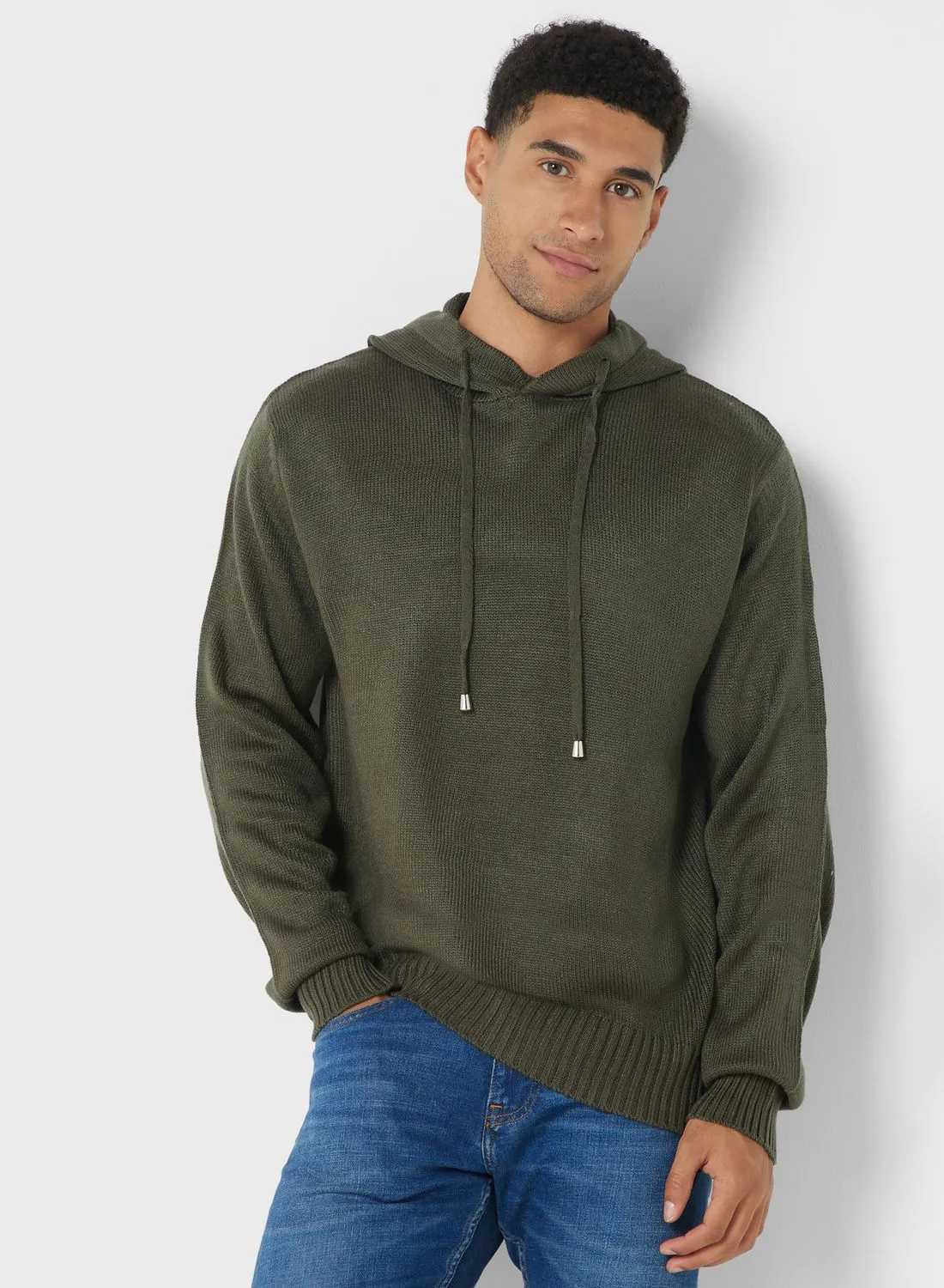 Robert Wood Knitted Hoodie