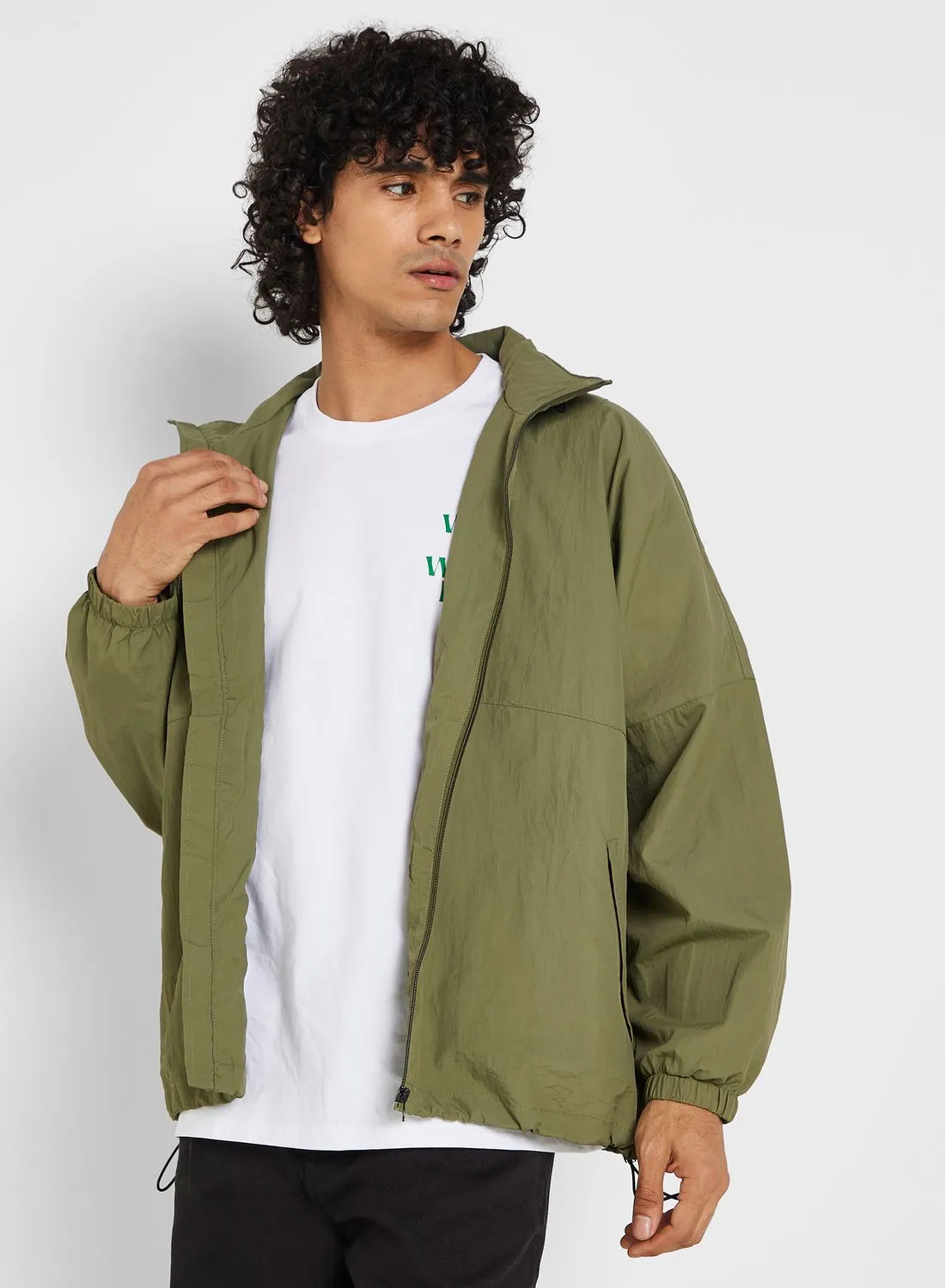 Seventy Five Oversize Hooded Jacket