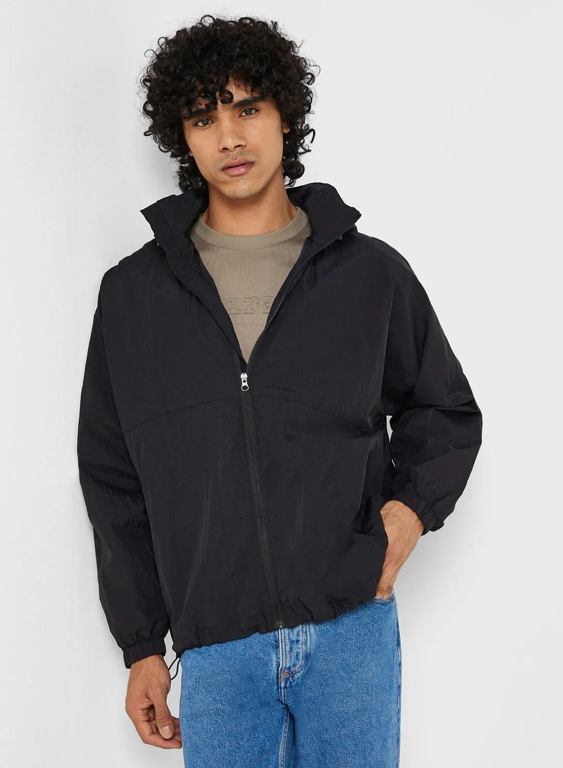 Seventy Five Oversize Hooded Jacket