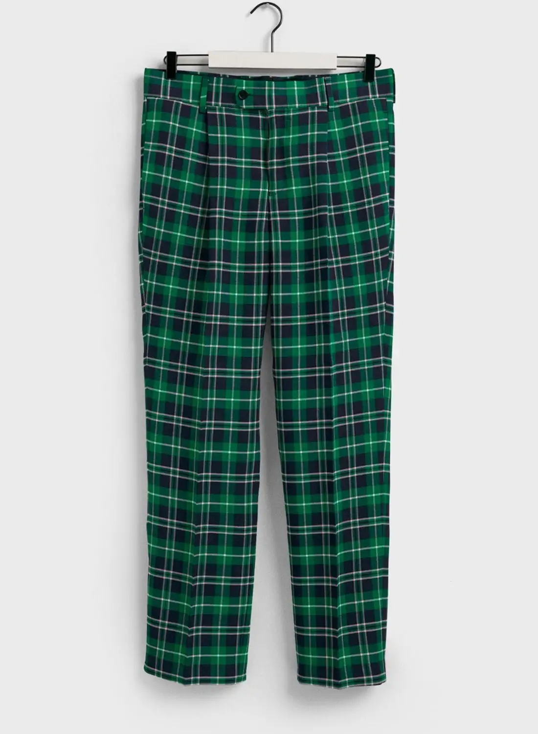 GANT Checked Slim Fit Trousers