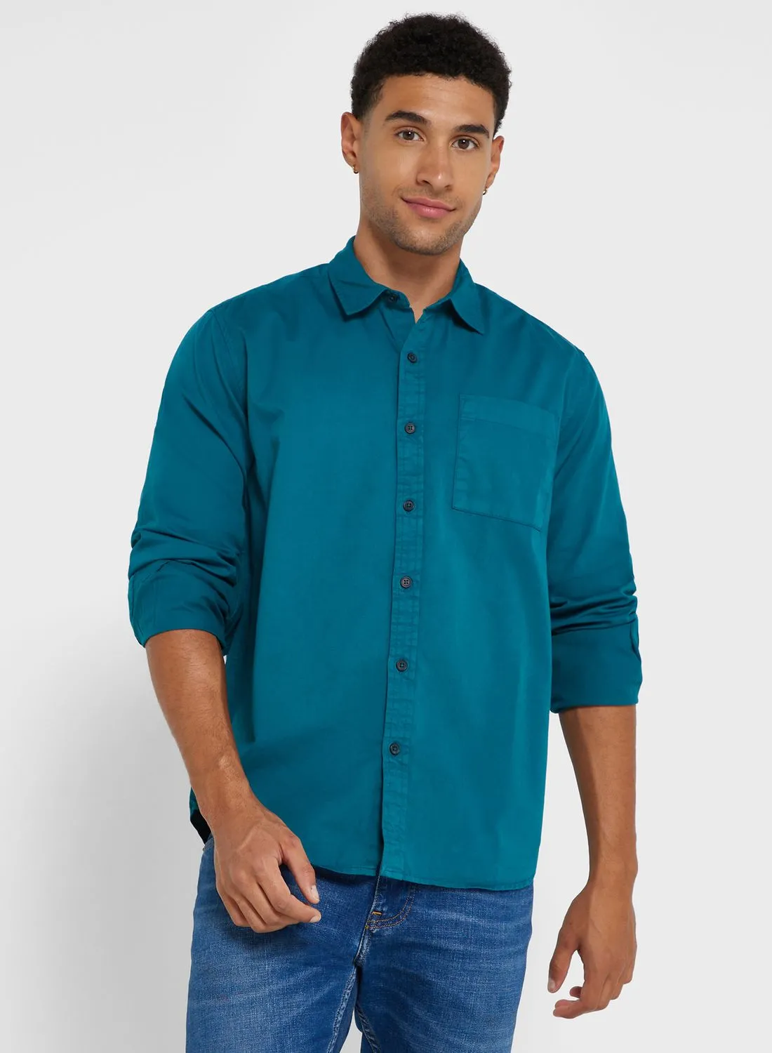 Seventy Five Twill Long Sleeve Shirt