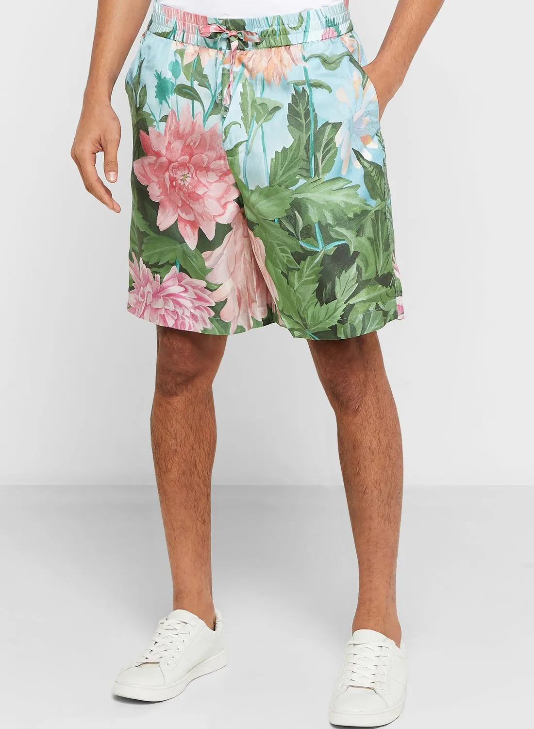 GANT Flower Print Shorts