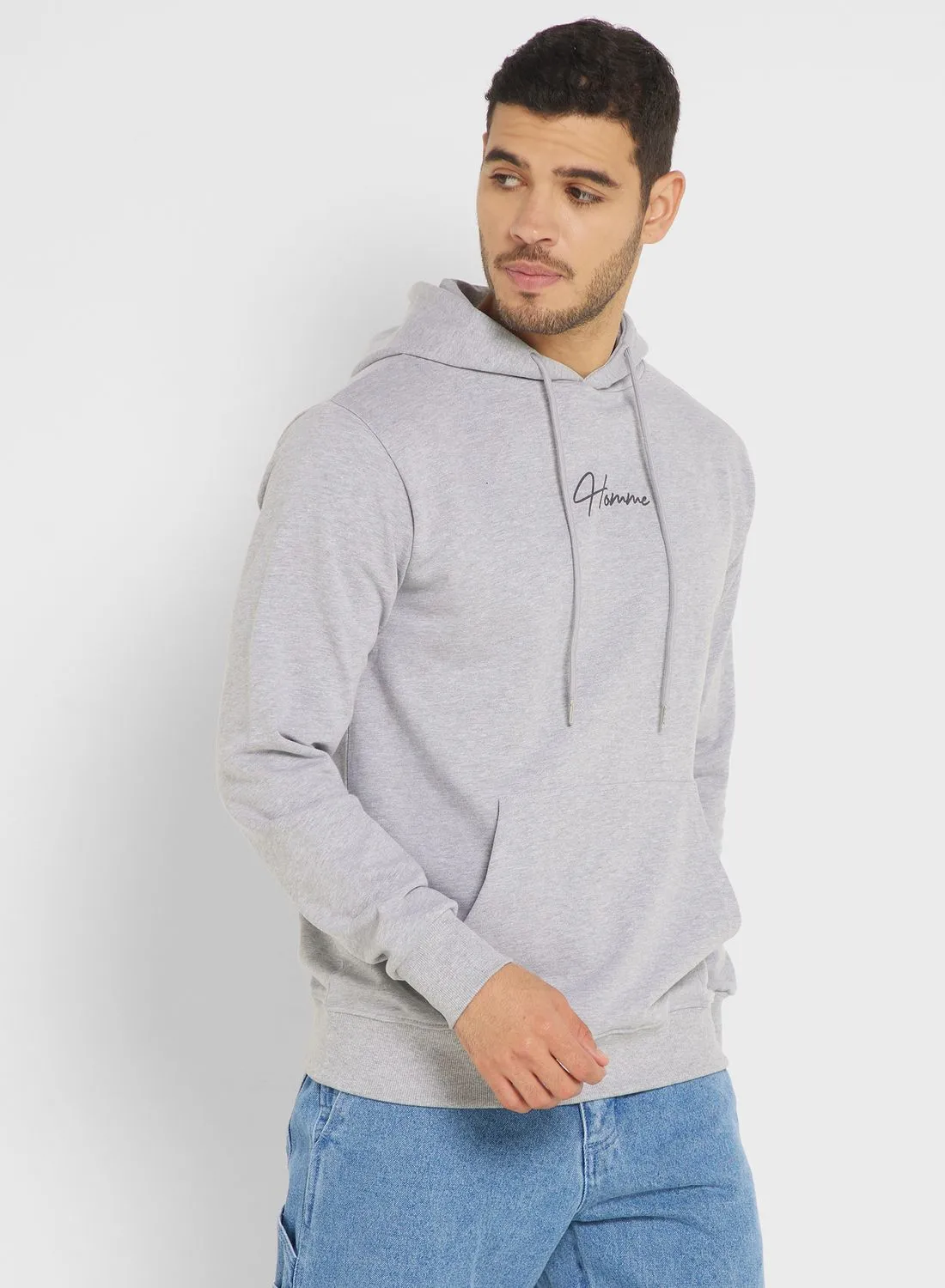 Seventy Five Embroidered Logo Hoodie