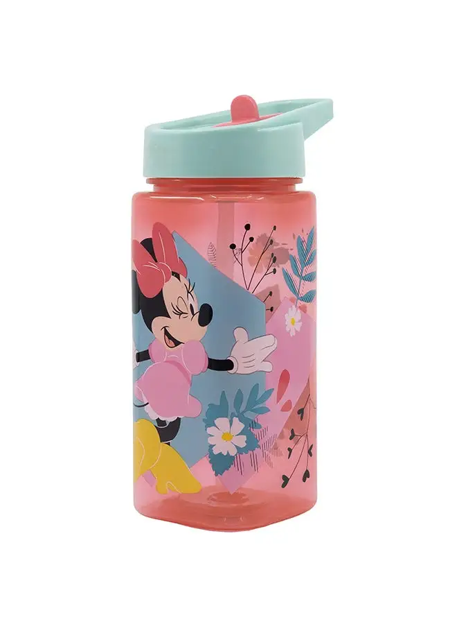 Disney Disney Square Water Bottle 510 Ml Minnie Mouse Being More Minnie