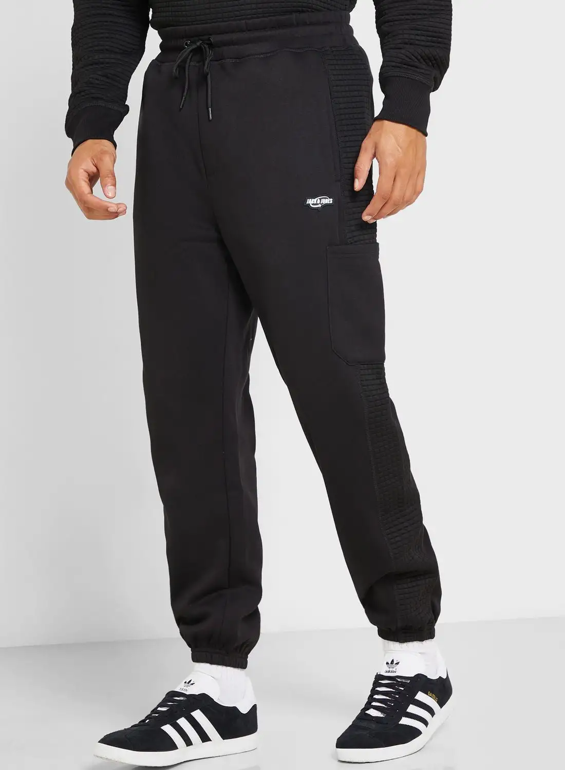 JACK & JONES Logo Drawstring Sweatpants