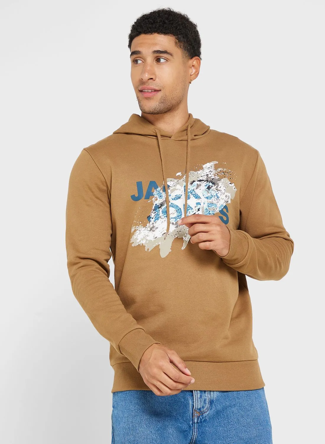 JACK & JONES Graphic Hoodie