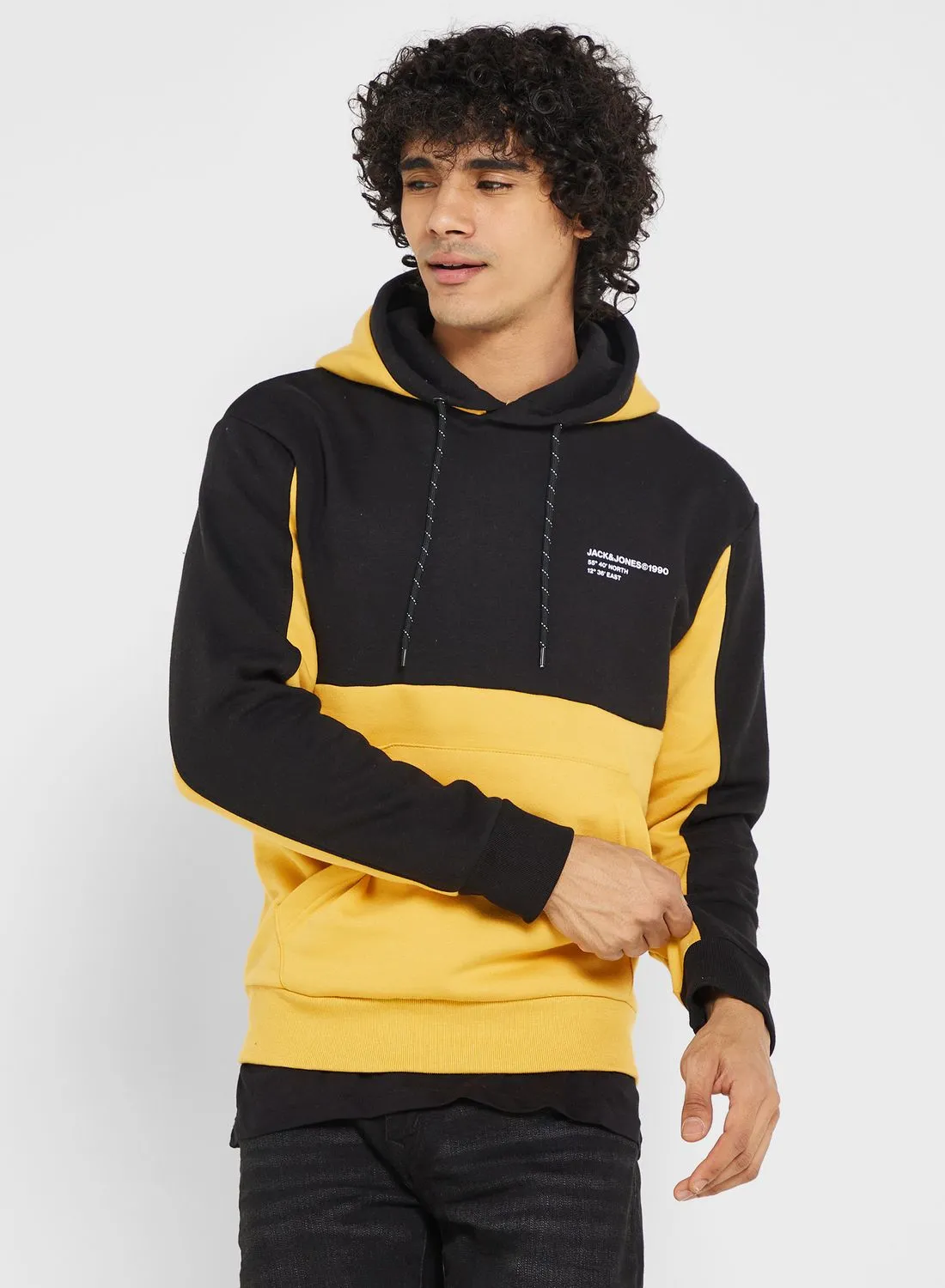 JACK & JONES Colorblock Hoodie