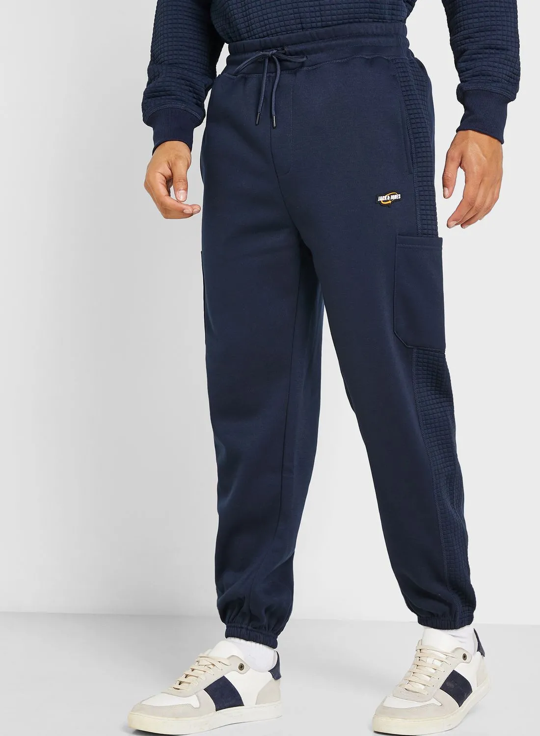 JACK & JONES Logo Drawstring Sweatpants