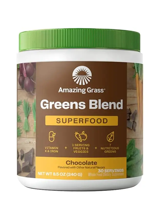 Amazing Grass Chocolate Green SuperFood -  8.5 oz ( 240 gm )30 Servings