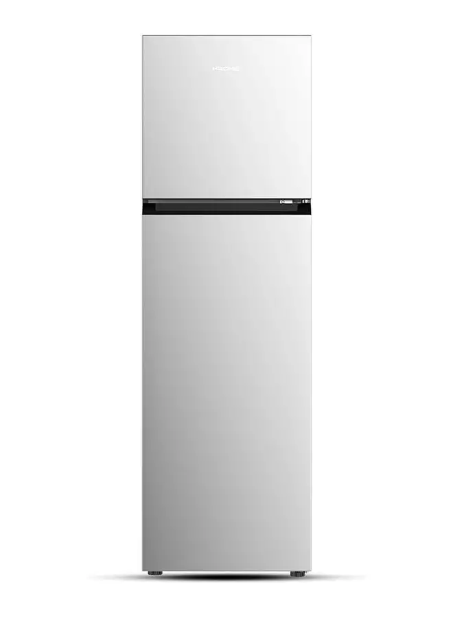 Krome 365L Top Mount Double Door Refrigerator, Automatic Defrost Freezer, Rapid Freezing, A+ Energy Efficiency Grade, Ample Size With Maximum Capacity, Flat Finish Design KR-REF 365TS Silver