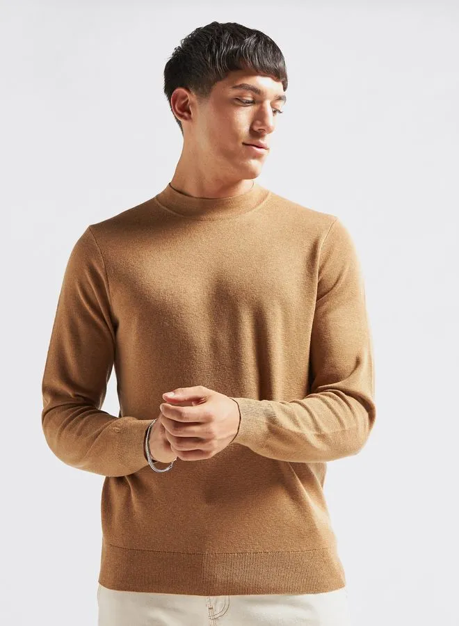 FAV High Neck Knitted Sweater